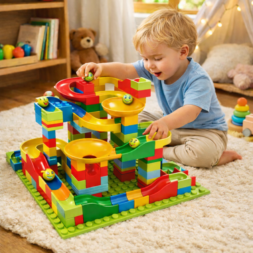 Funny Blocks Marble Run Adventure