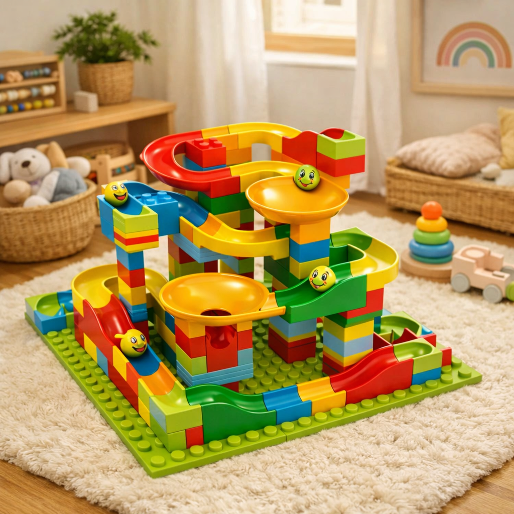 Funny Blocks Marble Run Adventure